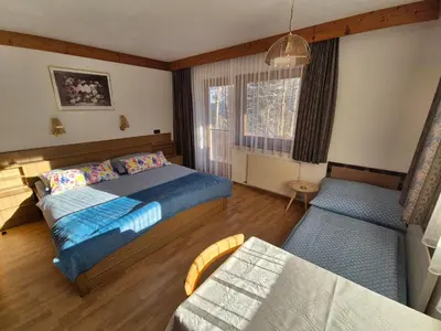 Ein Bett oder Betten in einem Zimmer der Unterkunft Haus Klammtal