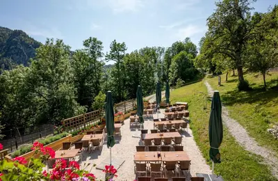 Naturlandschaft in der Nähe der Lodge