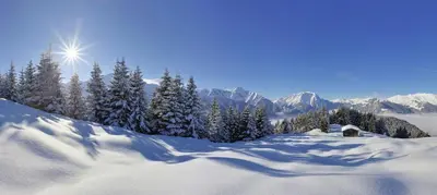 Naturlandschaft in der Nähe der Pension