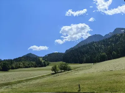Naturlandschaft in der Nähe der Ferienwohnung