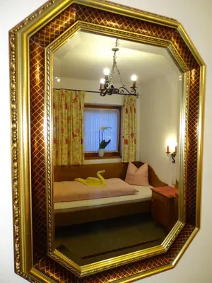 Ein Bett oder Betten in einem Zimmer der Unterkunft Pension Rainhof