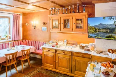 Essen im Bed & Breakfast oder in der Nähe