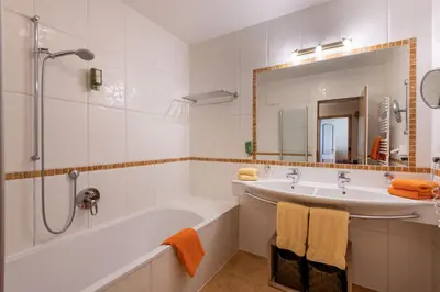 Ein Badezimmer in der Unterkunft Alpenresidenz-Sonnwend