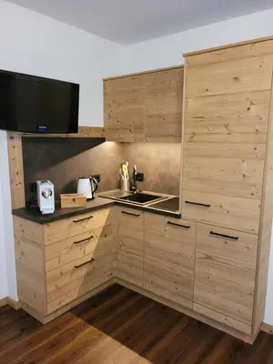 Küche/Küchenzeile in der Unterkunft Apart Heim