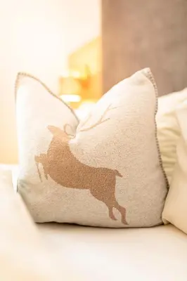 Ein Bett oder Betten in einem Zimmer der Unterkunft Apart Heim