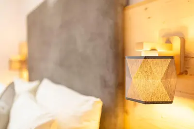 Ein Bett oder Betten in einem Zimmer der Unterkunft Apart Heim