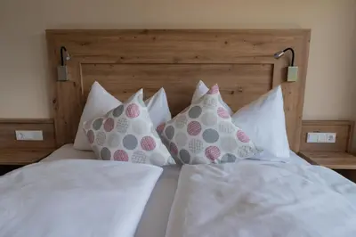 Ein Bett oder Betten in einem Zimmer der Unterkunft Appartements Achensee