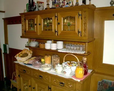 Essen in der Pension oder in der Nähe