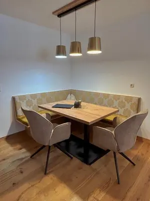 Ein Sitzbereich in der Unterkunft Appartement Christian