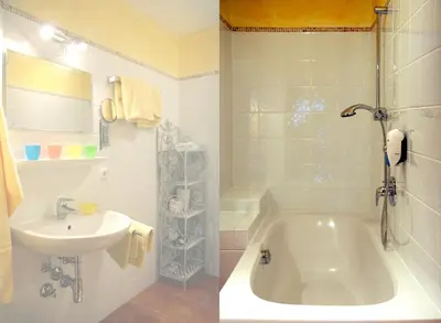 Ein Badezimmer in der Unterkunft Alimonte Romantic Appartements