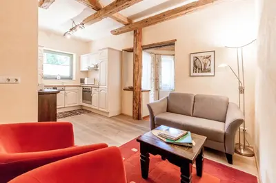 Küche/Küchenzeile in der Unterkunft Alimonte Romantic Appartements