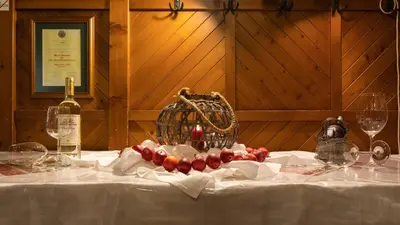 Getränke in der Unterkunft Hotel Krimmlerfälle