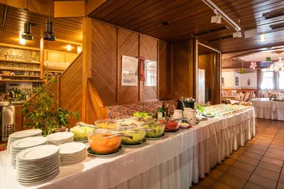 Essen im Hotel oder in der Nähe