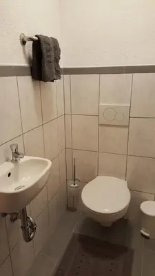 Ein Badezimmer in der Unterkunft Apartment Greidlerhof