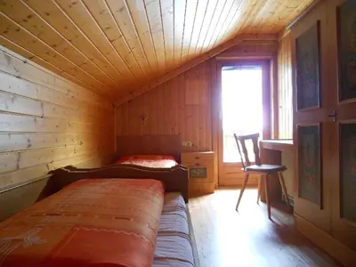 Ein Bett oder Betten in einem Zimmer der Unterkunft Ferienwohnung Trattenhaus