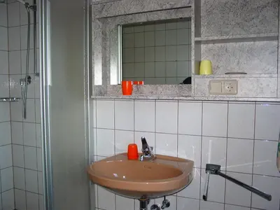 Ein Badezimmer in der Unterkunft Haus Seiwald