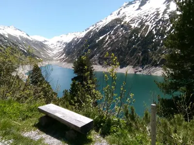 Naturlandschaft in der Nähe der Ferienwohnung
