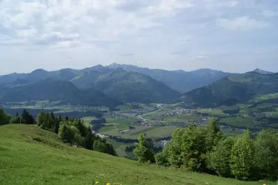 Naturlandschaft in der Nähe des Ferienhauses