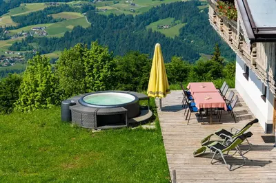 Naturlandschaft in der Nähe des Ferienhauses