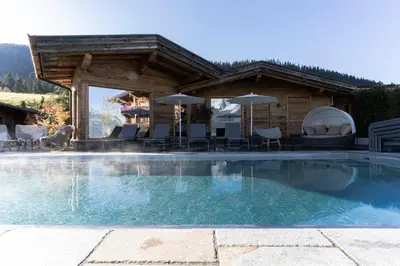 Der Swimmingpool an oder in der Nähe von Naschberghof
