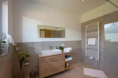 Ein Badezimmer in der Unterkunft Appartement Ruhstatt