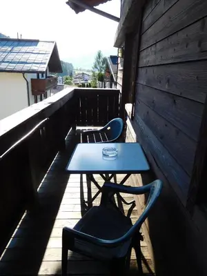 Ein Balkon oder eine Terrasse in der Unterkunft Hotel Kirchenwirt