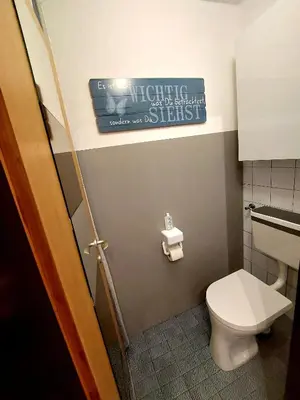 Ein Badezimmer in der Unterkunft Apartement GYARMATY
