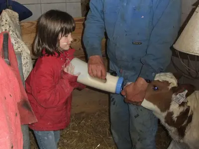 Kinder, die in der Unterkunft Waldschönau übernachten