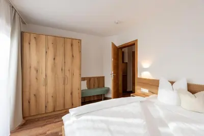 Ein Bett oder Betten in einem Zimmer der Unterkunft Pension Gieringer
