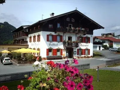 Das Gebäude in dem sich die Pension befindet
