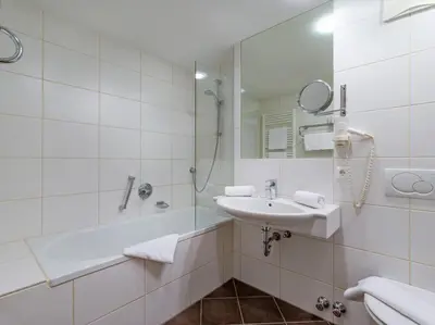 Ein Badezimmer in der Unterkunft Hotel Harfenwirt #Ski-in Ski-out