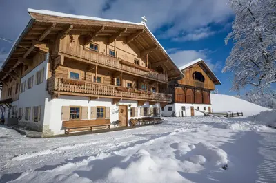 Appartement Reischerhof im Winter