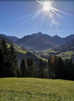 Naturlandschaft in der Nähe der Ferienwohnung