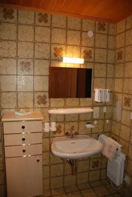 Ein Badezimmer in der Unterkunft Landhaus Gertrude Eder