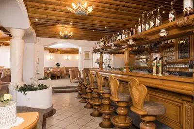 Lounge oder Bar in der Unterkunft Hotel Silberberger - Wildschönau