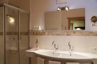 Ein Badezimmer in der Unterkunft Ferienwohnung Angerer