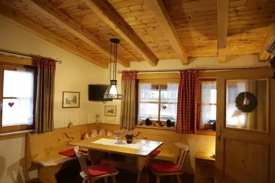TV/Unterhaltungsangebot in der Unterkunft Ferienwohnung Angerer