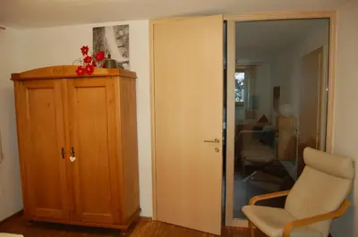 Ein Sitzbereich in der Unterkunft Landhaus Neussl