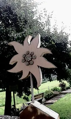Ein Garten an der Unterkunft Schweinberger Sixtus