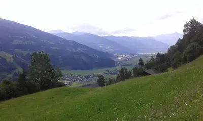 Naturlandschaft in der Nähe der Ferienwohnung