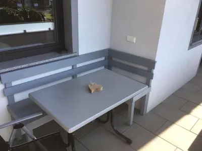 Ein Sitzbereich in der Unterkunft Schweinberger Sixtus