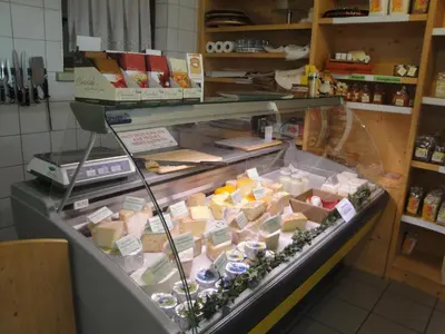 Essen in diesem Bauernhof oder in der Nähe