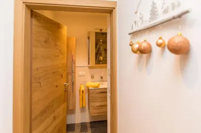Ein Badezimmer in der Unterkunft Ferienwohnung Aichner