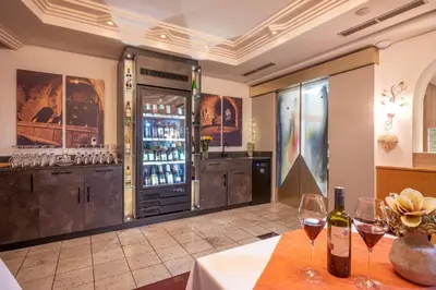 Getränke in der Unterkunft Hotel Hubertus