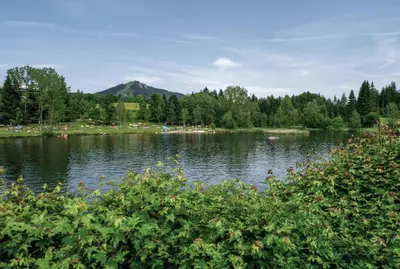 Naturlandschaft in der Nähe der Ferienwohnung