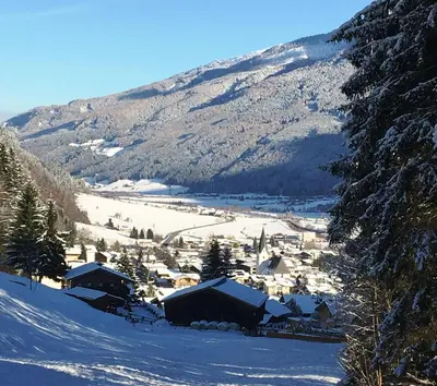 Naturlandschaft in der Nähe des Ferienhauses