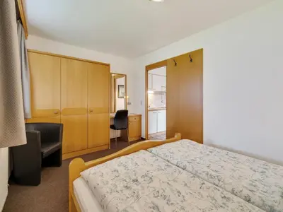 Ein Bett oder Betten in einem Zimmer der Unterkunft Chalet in Fügenberg near Spieljoch Ski Lift