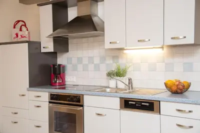 Küche/Küchenzeile in der Unterkunft Apartment Erler