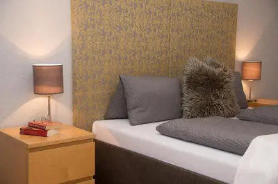 Ein Bett oder Betten in einem Zimmer der Unterkunft Apartment Erler
