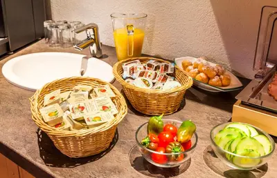 Essen in diesem Bauernhof oder in der Nähe